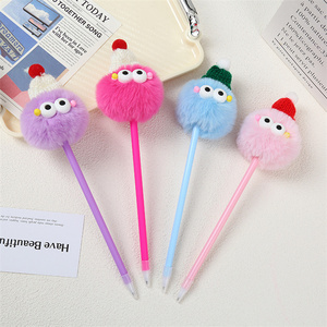 Romania Mới Nhất Học Trẻ Em Bằng Văn Bản Nguồn Cung Cấp Chất Lỏng Màu Xanh Bút Văn Phòng Phẩm <span class=keywords><strong>2025</strong></span> Lông Vật Liệu Động Vật Đầy Màu Sắc Mô Hình Bút Bi - Product Image 2