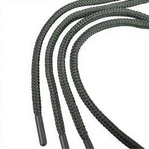 Dark Green <b>Braided</b> Round Hollow Core Polyester Rope Garment <b>Accessories</b> Hat Waist Rope - Product Image 3