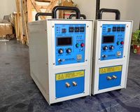 Fourneau de fusion industriel à haute température pour aluminium et acier, 5000W, 1600°C, 220V, mini four à induction pour fonderie de fer et ferraille