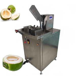 Machine à éplucher les noix de coco hydraulique commerciale JUYOU avec moteur 110V/220V/380V Lames en acier inoxydable - Product Image 4
