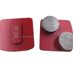 डबल सेगमेंट रेडी लॉक कंक्रीट सतह पीस मशीन डायमंड जूते डिस्क - Product Image 4