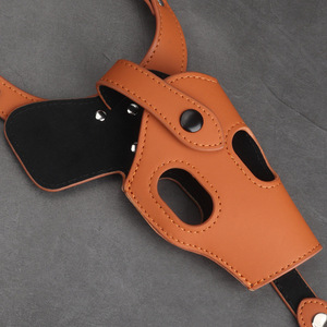Funda Táctica Daqin con Portacargador, Cuero PU, Correa de Hombro Vertical Ajustable, Modelo 1 para Portación Oculta - Product Image 4