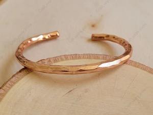 Wholesale Polished Hammered <b>Copper</b> Cuff Bracelet for Commercial and Promotional Use Available At Reasonable Price - Product Image 6