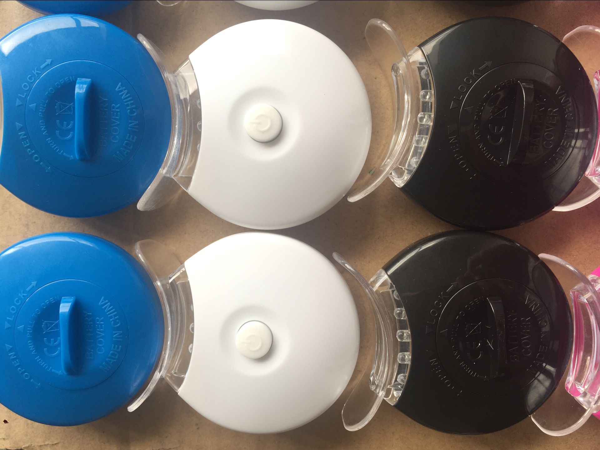 5 lumières LED