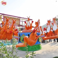 Manèges Kangourou Sautant pour Parcs d'Attractions, Équipement de Parc d'Attractions Fabriqué en Chine, Jeux de Machines Kangourou Sautant pour Enfants