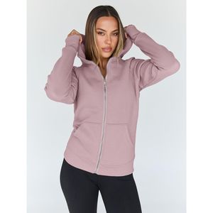 Nouveauté, sweat-shirts pour femmes adultes d'hiver, impression personnalisée, logo OEM sur le devant, prix de gros bas - Product Image 4