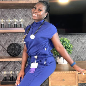 Wholesale <b>Nurse</b> Care Set Clinic Spa and Salon Workwear Women Scrub Hospital Medical Uniform Custom Scrubs - Product Image 6