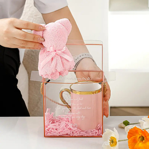 Regali Aziendali per Ragazze: Set di Asciugamani e Tazza in Ceramica, <span class=keywords><strong>Regalo</strong></span> di Compleanno per Sorella, Mamma, Insegnante, Collega, <span class=keywords><strong>Regalo</strong></span> di Ringraziamento - Product Image 4