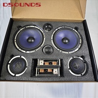 Speaker Mobil 6.5 Inch 3 Way Component dengan Kualitas Suara Bagus, Subwoofer untuk Sistem Suara Mobil (Grosir)