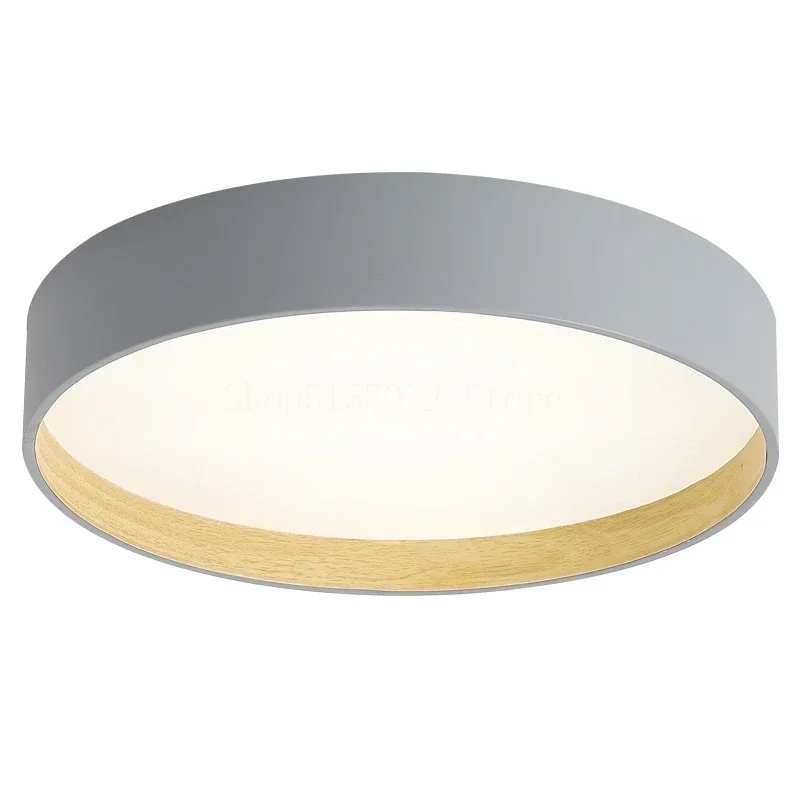 Bedroom Led Ceiling Light Modern Living Room Lights Nordic Simple Round Corridor Restaurant Home Decor Lamp
