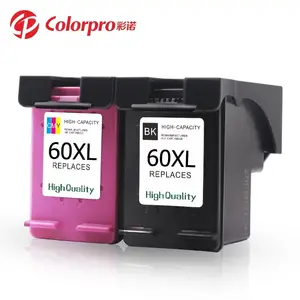 Colorpro reman mürekkep kartuşu 60 XL Deskjet 4750 4780 C4650 C4680 yazıcı mürekkep kartuşu 60XL