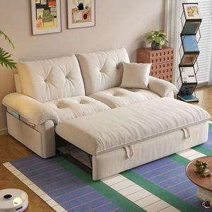 Nouveau Canapé-Lit Pliant et Extensible 2026 en Tissu Double Usage <span class=keywords><strong>pour</strong></span> Petits Salons et Chambres - Product Image 1