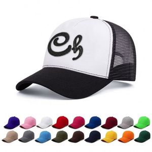 Custom Outdoor High Quality 5 Panel Mesh Dad <b>Hat</b> Cap 3D Logo Embroidery 100% Cotton Gorras Trucker <b>Hat</b> - Product Image 1