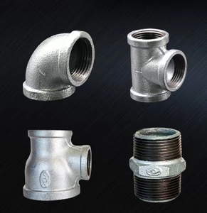 מרפק ישר <span class=keywords><strong>GI</strong></span> באיכות גבוהה 1/4 אינץ' 3/8 אינץ' 1/2 אינץ' 3/4 אינץ' 1" G.I. אביזרי מגולוון אביזרי צינור מרפק ברזל מתגמש - Product Image 6