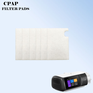 Hot Sale Breathable Eco-Friendly 100% Polyester Embossed <strong>White</strong> <strong>Felt</strong> Mesh Filter <strong>Sheets</strong> Medium Weight Yuwell CPAP Filter Cross - Product Image 1