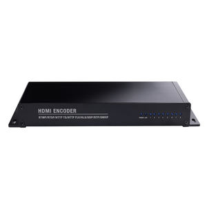 Encodeur vidéo en direct HEVC H.265 H.264 8 ports d'entrée HD avec <span class=keywords><strong>sortie</strong></span> audio AAC TS sur IP HLS/RTMP - Product Image 3