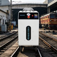 Équipement portable de nettoyage par sablage à la glace sèche pour le nettoyage des moules de moulage par injection de pneus
