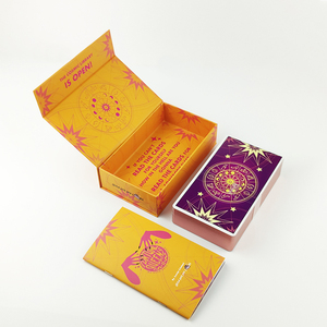 Logotipo personalizado Gatos Diosa Anime Guía Tarot Deck Tarjeta de papel impresa para juego Patrón bordado - Product Image 6