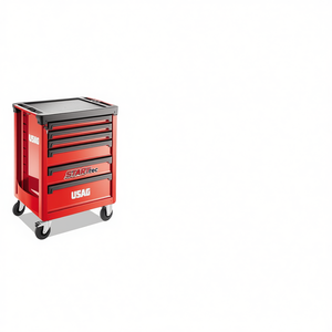 Caja de herramientas Usag con juego de herramientas profesionales de 516 piezas, organizador de almacenamiento con ruedas para taller y garaje. - Product Image 1