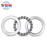 WRM Bearing 51105 Ball Bearing 25*42*11mm 51106 51107 51108 51109 51110 51111 51112 51113 51114 51115 Thrust Ball Bearing