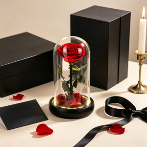 Rosa Natural Preservada, Rosa Eterna de Larga Duración para el Día de San Valentín, Bodas, Cumpleaños, Decoración del Hogar, Regalo - Product Image 6