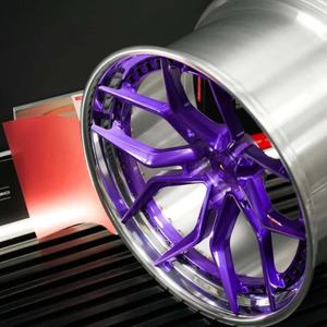 Jantes en aluminium polies forgées en deux parties haute durabilité, 17-22 pouces, 5x112/5x114.3/5x120 pour <span class=keywords><strong>BMW</strong></span> - Product Image 3