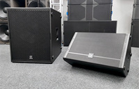 PWS118S POWAVESOUND Active Sound, caisson de basses actif puissant de 18 pouces pour scène extérieure