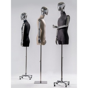 Camoscio per metà corpo maschio forma Torso manichino - Product Image 5