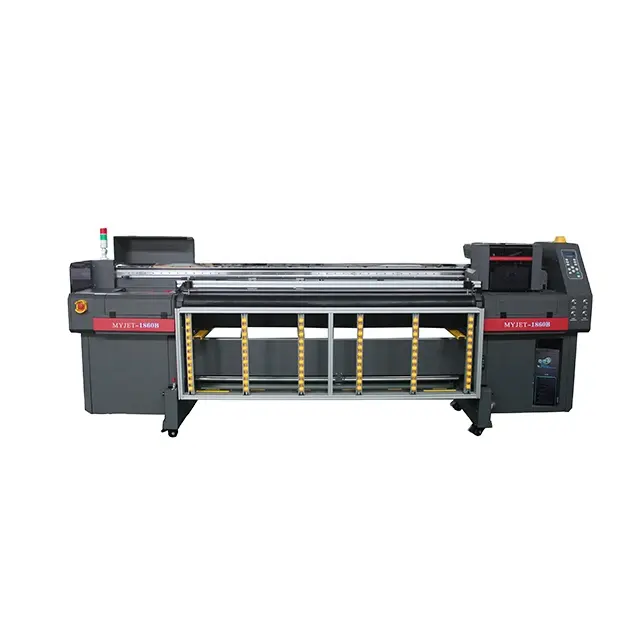 Precision G5/G6 Innovations Professional Craft Wall and Roll Printing Factory Direct 1.8m UV Hybrid Printer i3200 head