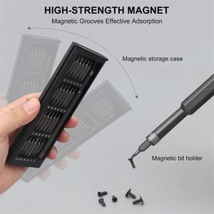 Precision 49-in-1 Magnetic <b>Screwdriver</b> Set for <b>Laptop</b> Mobile Phones PC & Camera <b>Repair</b>-Chrome-Vanadium Steel Durable <b>Tool</b> <b>Kit</b> - Product Image 3