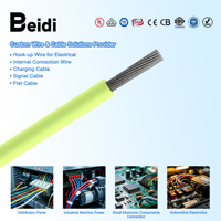 Fil de raccordement polyvalent en PVC isolé BEIDI 300V, fil électronique flexible en cuivre étamé pour panneau de distribution et système de contrôle