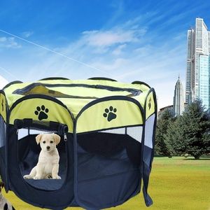 ขายร้อนสุนัข Playpen พับสัตว์เลี้ยงออกกําลังกายปากกาเต็นท์สุนัขสุนัขบ้านสนามเด็กเล่นสําหรับลูกสุนัขสุนัขและแมวกระต่ายในร่มกลางแจ้ง - Product Image 1