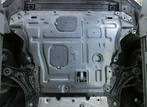 Protector de cubierta de motor de acero y plástico de placa de deslizamiento de aluminio 3D de alta calidad para <span class=keywords><strong>Ford</strong></span> Focus 2019/<span class=keywords><strong>2022</strong></span> - Product Image 2