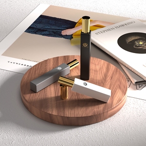 10ml 15ml 30ml xách tay nhỏ cao dài Matte đen trắng Nước hoa cuộn trên chai vuông thủy tinh Nước Hoa Lăn chai - Product Image 6