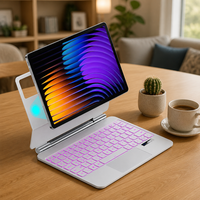 Teclado Inalámbrico BT Magic Compatible con Xiaomi Pad 7/7 Pro de 11.2 Pulgadas, Precio Ultrabajo, Envío Rápido