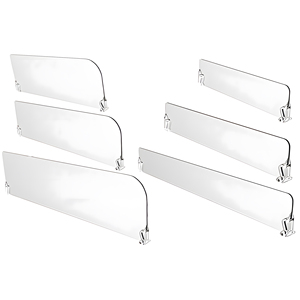 10 Pack Hookei High Quality Supermarket Grocery <b>Plastic</b> Pharmacy Display Combined Shelf Divider - Product Image 6