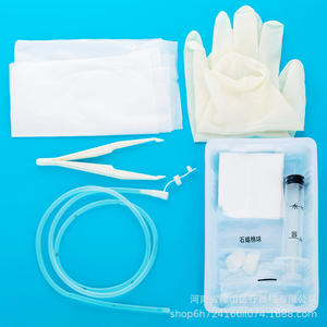 Kit de sonde gastrique jetable Huaxing, sonde nasogastrique en silicone souple, stérile, pour alimentation, décompression, lavage - Product Image 1
