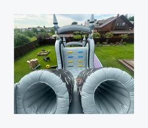 Parcours d'obstacles gonflable <span class=keywords><strong>Nerf</strong></span> Gun pour enfants <span class=keywords><strong>Jeu</strong></span> d'obstacles rotatif gonflable - Product Image 5