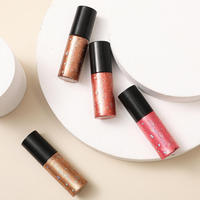 Beautiful 10 Color Long Lasting Liquid Eyeliner Waterproof Diamond Eyeshadow Cosmetic Beauty Makeup