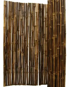 Recinzione in bambù da giardino naturale recinzione in legno di bambù arrotolato pannelli da giardino per la Privacy naturale