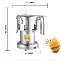Commerciële koudgeperste mango-citroensapmachine, industriële sinaasappelpers, voor horeca en restaurants.