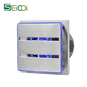 Ventilateur d'extraction électrique multi-couches en acier inoxydable 100 mm/4 po avec capteur d'<span class=keywords><strong>humidité</strong></span> pour <span class=keywords><strong>salle</strong></span> <span class=keywords><strong>de</strong></span> <span class=keywords><strong>bain</strong></span>, indice IPX4 - Grande Vente - Product Image 6