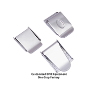 Haute qualité miroir polonais en acier inoxydable plongée plaque arrière poids boucles de ceinture usinage dessin fabrication de tôle