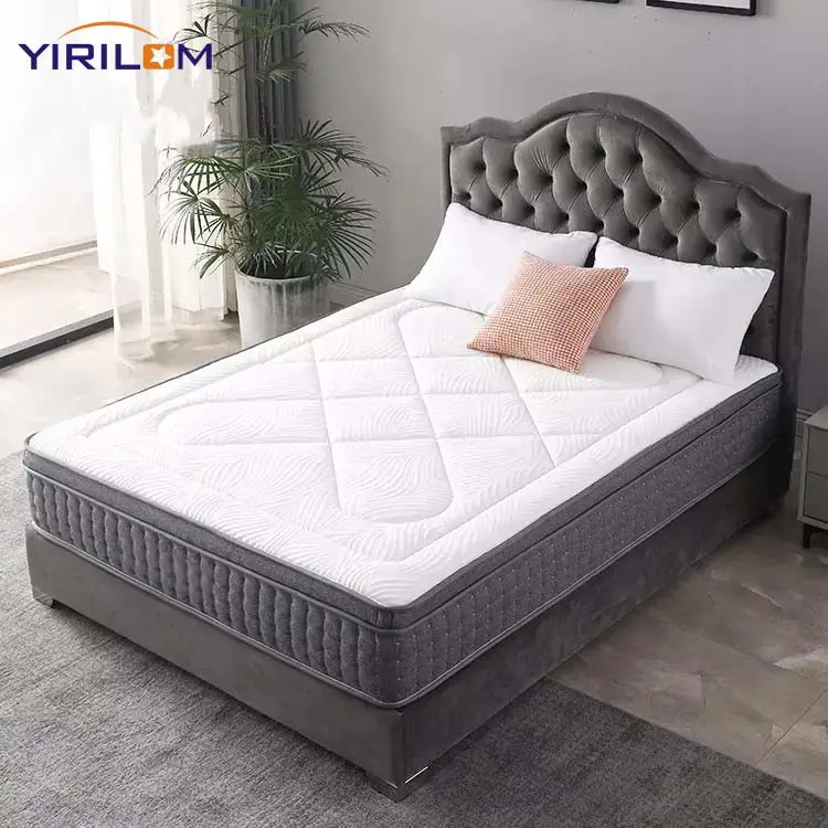 Custom Factory Supply Full Size Chinese twin Memory Foam double Pocket Spring sleep well Hotel Bed folding Mattress