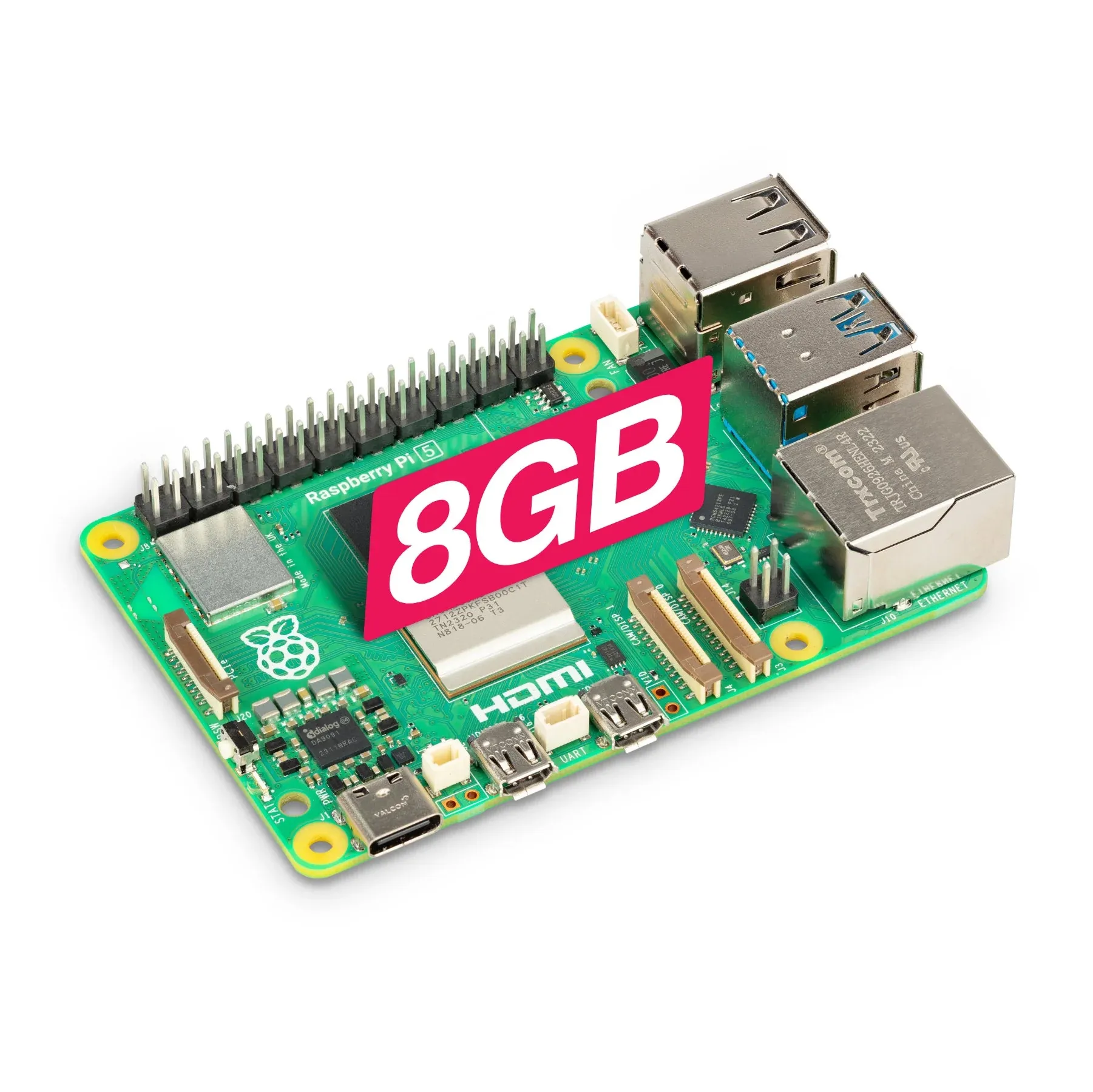 最新のRaspberryPi5モデル4G/8G RAM RaspberryPi5開発ボードBroadcomBCM2712予約注文製品