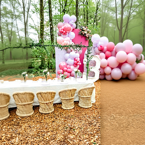 Sillas de ratán para niños, uso en exteriores, diseño moderno, aptas para niños de 3 a 8 años, perfectas para fiestas al aire libre - Product Image 1