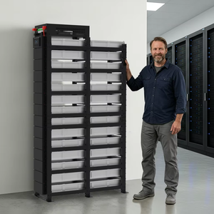 Sistema Industrial y Comercial de Almacenamiento de Energía de Alto Voltaje (BESS) con Batería BYD Blade de 100kWh y 50kWh para Interiores y Exteriores - Product Image 2