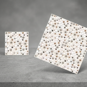 Carreaux de sol en céramique 300x300mm, gaufrés, design numérique, brillants, rectifiés, rustiques - Product Image 6