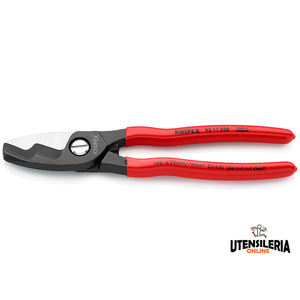 Tijeras para cables y alambres de doble filo Knipex, 200 mm - Product Image 5