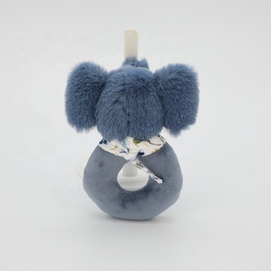 Animal suave juguete barato encantador elefante relleno León bebé conejito <span class=keywords><strong>de</strong></span> <span class=keywords><strong>peluche</strong></span> conejo Squeaker silbato bebé sonajero - Product Image 2